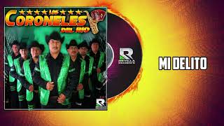 Video thumbnail of "MI DELITO **** LOS CORONELES DEL RIO ****NORTEÑA"