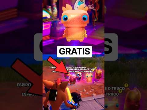 CONSIGUIENDO TODOS LOS ESPÍRITUS DE DULCE O TRUCO EN FORTNITE! NUEVOS ESPÍRITUS! #shorts #fortnite