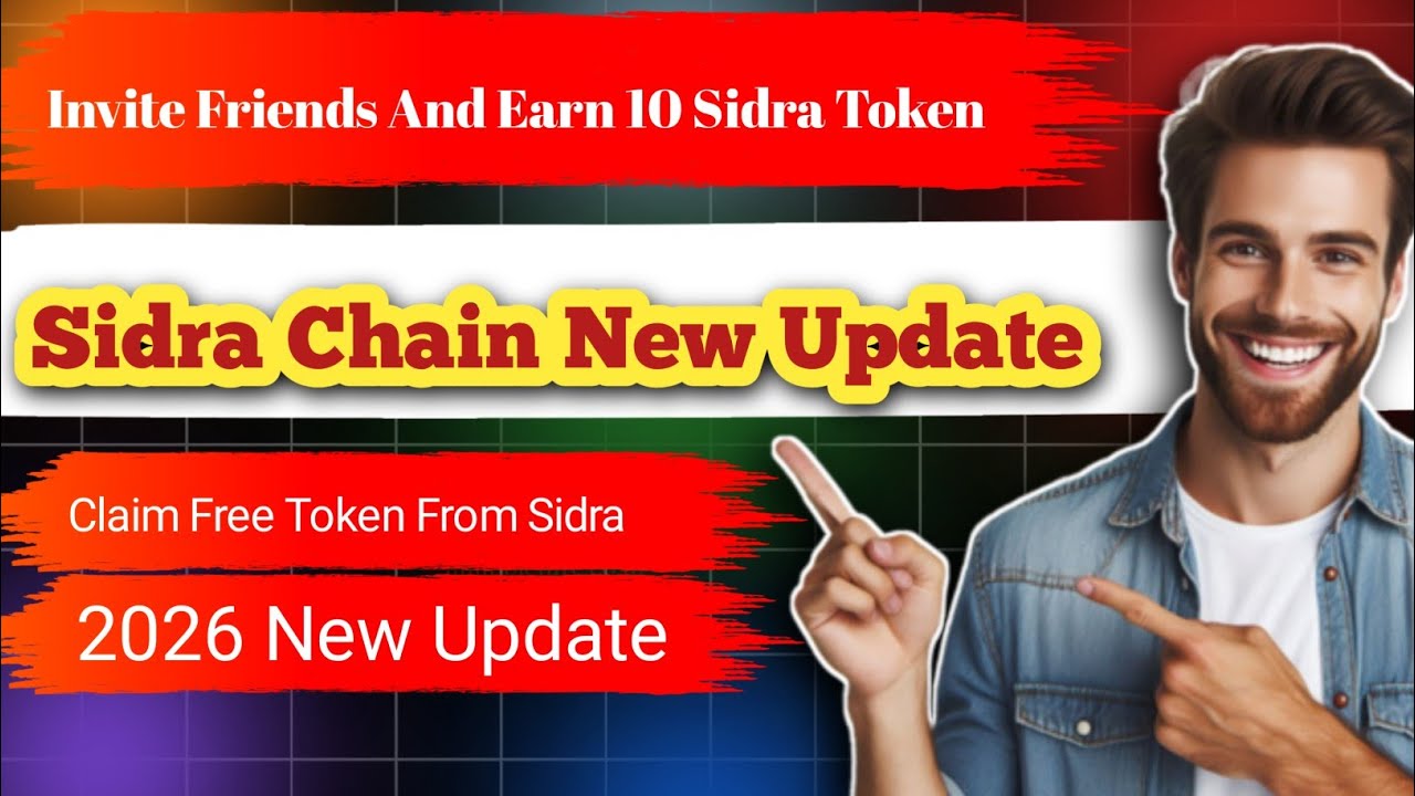 SIDRA Chain New Update 2026 | Earn Free Tokens & Rewards by Referral Link | SIDRA Chain Explained