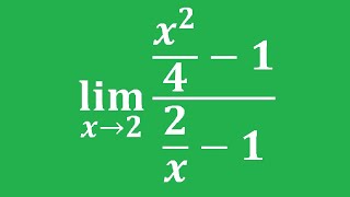 CAN YOU evaluate the given complex fraction limit