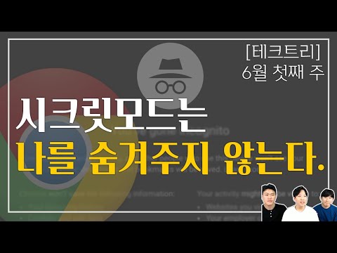 구글 크롬 시크릿 모드👀  제대로 알고 사용하세요🤑(feat. 6조 고소) | [테크트리 - IT 뉴스🔴]