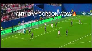 Anthony Gordon goal against Argentina #shorts #football #youtubeshorts #foryou 