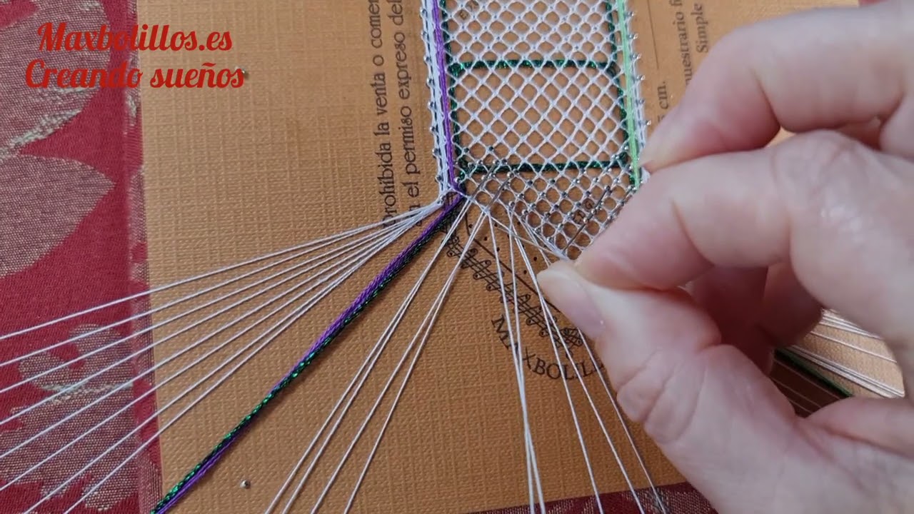 Encajes de Bolillos Torchón Simple Ejer  5