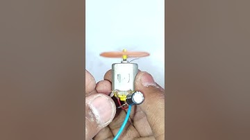 Learn to Speed up a DC Motor #shortsfeed #shorts #electronics #energytricks #dcmotor
