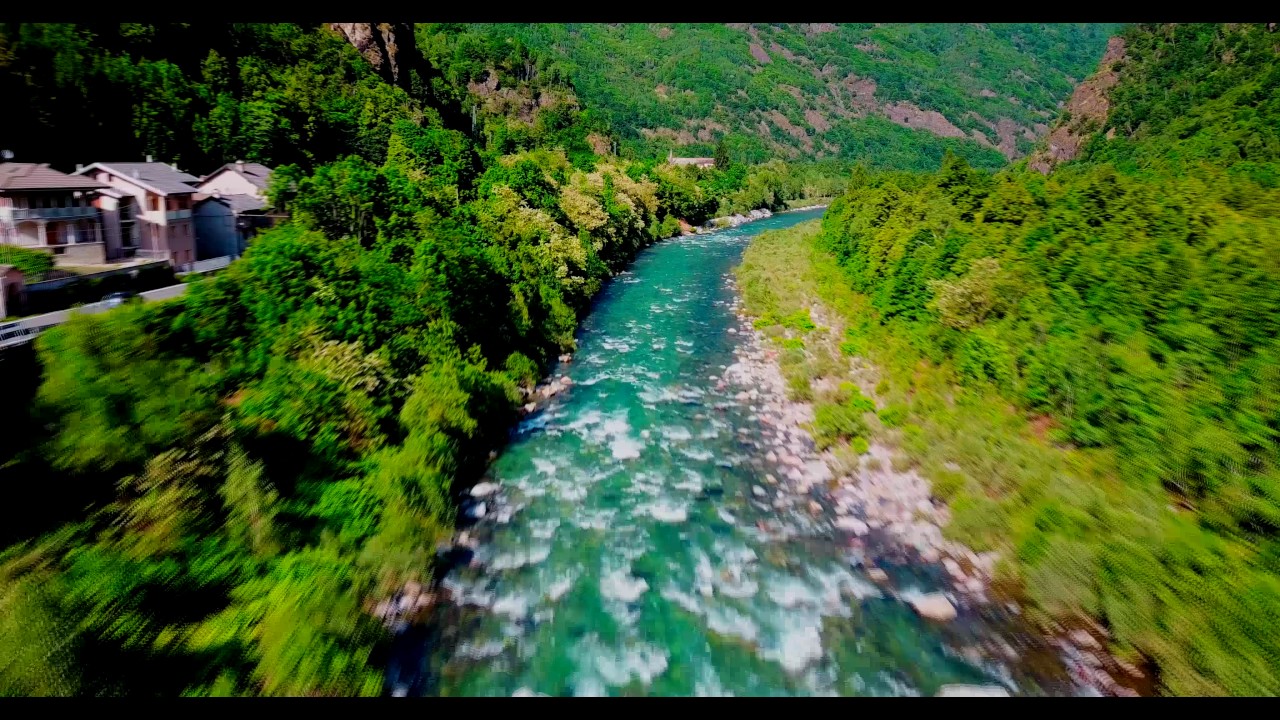 Un giro con il drone in Val Sesia
