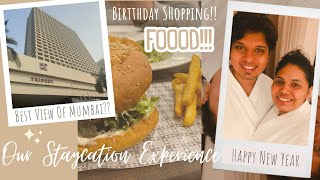 *BEST* Hotel in Mumbai with Ocean view | Birthday Shopping | Best Mall of Mumbai | Trident Room tour