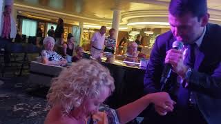 Kim Gets Called Up To The Stage