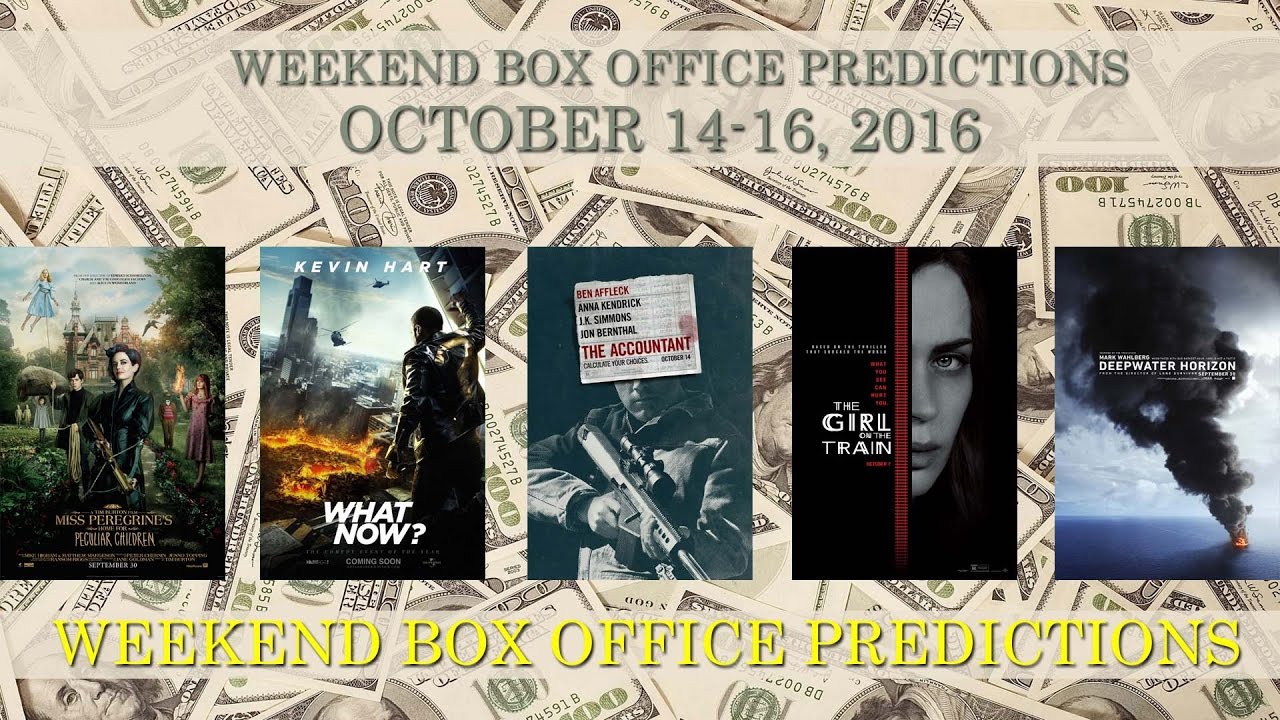 Weekend box office predictions october 14 16 2016 youtube