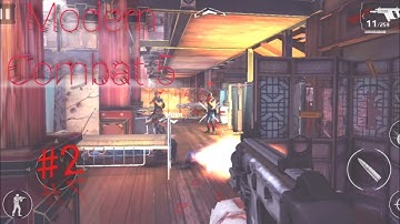 Modern Combat 5 : Blackout - Gameplay Walkthrough Part 1 - Chapter 2 :iOS , Android (Faisu Gamerz)