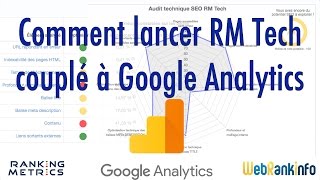 Comment lancer un audit RM Tech couplé à Google Analytics