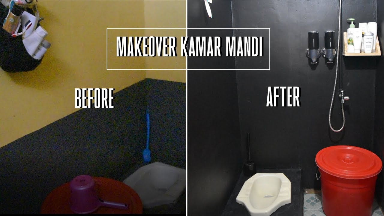 Makeover Kontrakan 3 Petak Part2 Kamar Mandi Youtube