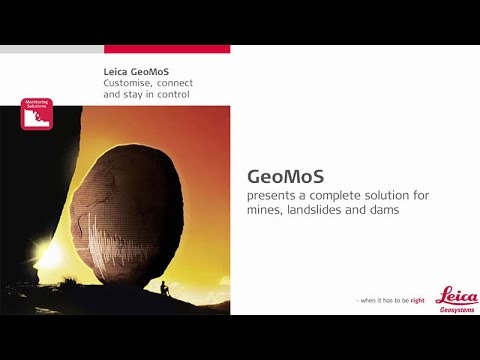 Leica GeoMoS and IDS radar integration