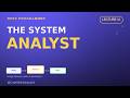 Role of a System Analyst & Recognition of Needs | RPSC Programmer System Analysis & Design