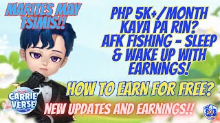 CARRIEVERSE - PHP 5K+/ MONTHLY EARNING KAYA PA RIN? - HOW TO EARN FOR FREE? (MOBILE PHONE GAME).