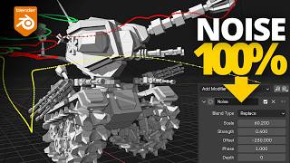 How to Animate a 3D Tank with ZERO Keyframes 🤯 (Blender Tutorial)