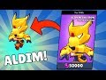 50.000 YILDIZ PUANI İLE ALTIN MECHA CROW ALDIM - Brawl Stars