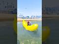 GTA 5 :স্পাইডারম্যান এর নতুন কলা বোট রেসিং #spiderman #ironman #superman