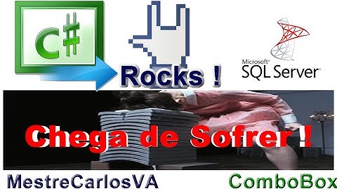 Preencher ComboBox com dados de uma tabela - Banco de Dados C# - MestreCarlosVA