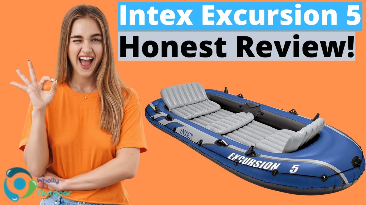 BEST BUDGET INFLATABLE BOAT! Intex Excursion 5 Honest Review