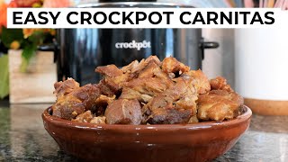 Carnitas Recipe | How to make the BEST Slow Cooker Pork Carnitas | Views on the road Tacos
