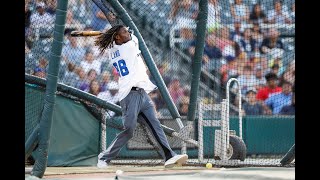 Dallas Cowboys stars swing for the fences during charity home run derby