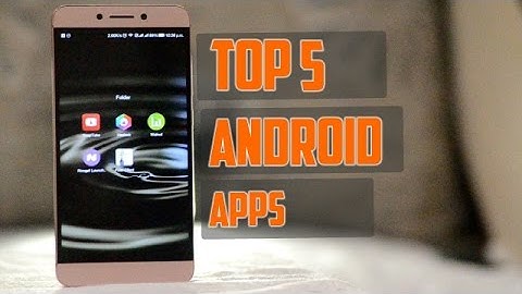 TOP 5 ANDROID APPS OF 2016 (NEW YEAR SPECIAL)