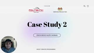 DFP 30243 Object Oriented Programming | Case Study 2 | DDTS4