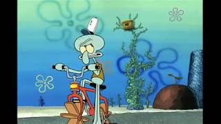 Spongebob Widwards Woeing To Work