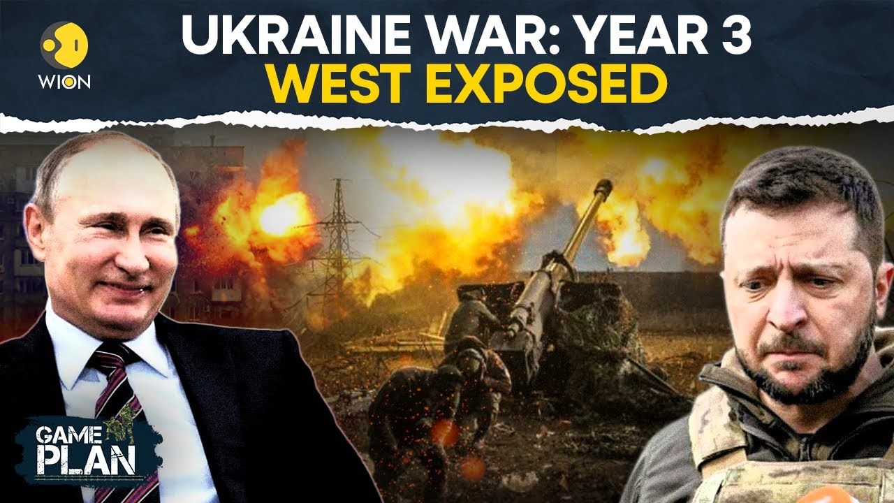 Ukraine war enters third year: Russia relentless, West exposed I Game plan