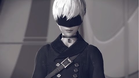 NieR:Automata Route B - 9S related cutscenes only | 1080p HD