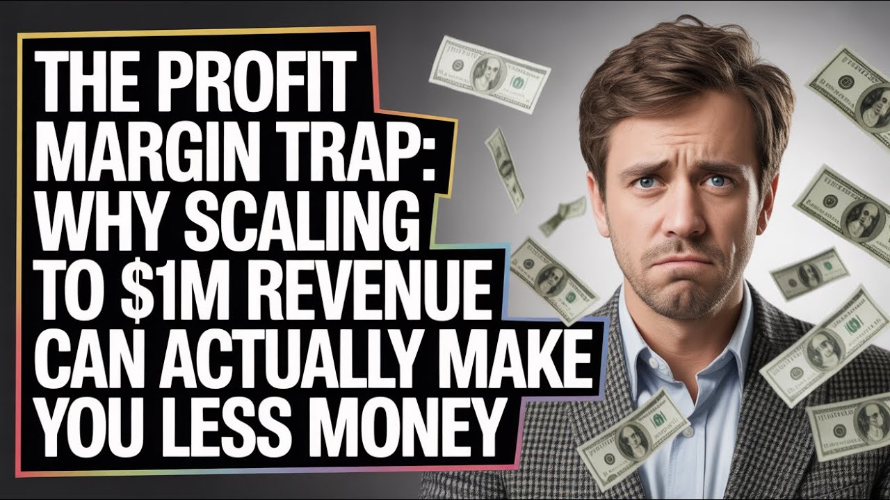 The Profit Margin Trap: Why scaling to $1M in revenue can actually make you less money