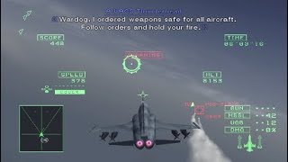 ACE COMBAT 5 playthrough w/cutscenes mission 1: Shorebirds.
