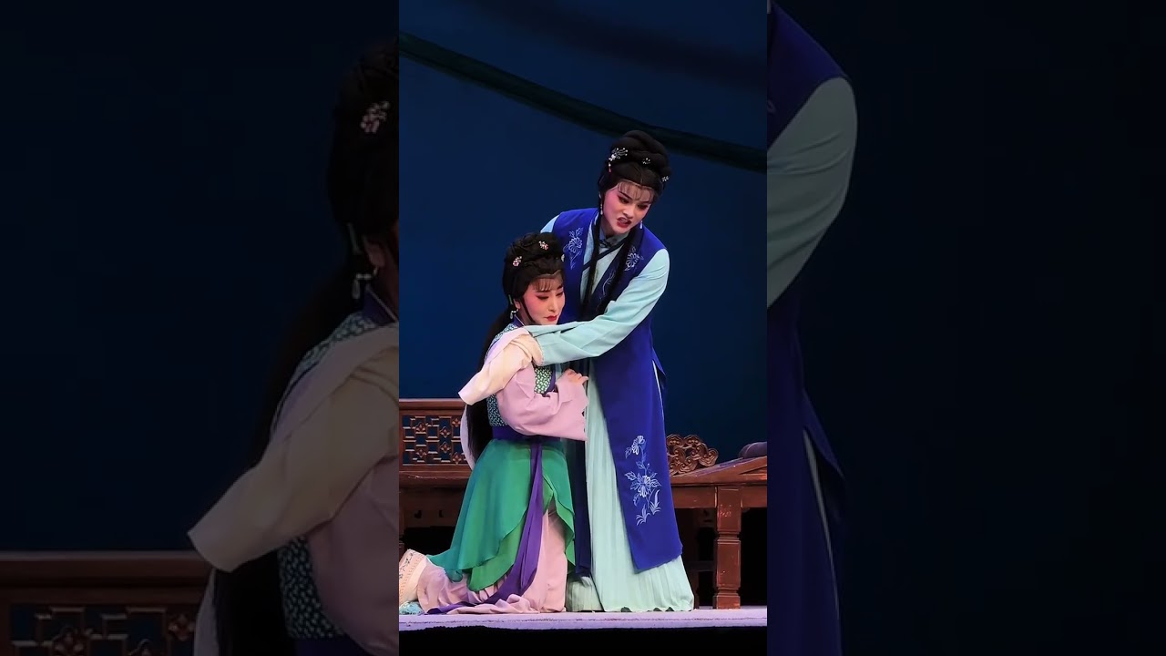 省直豫剧二团演出豫剧泪洒相思地董阳红扮演王怜娟临终恨嘱