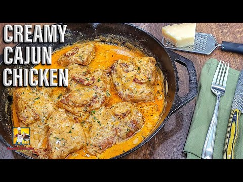 Creamy Cajun Chicken Recipe