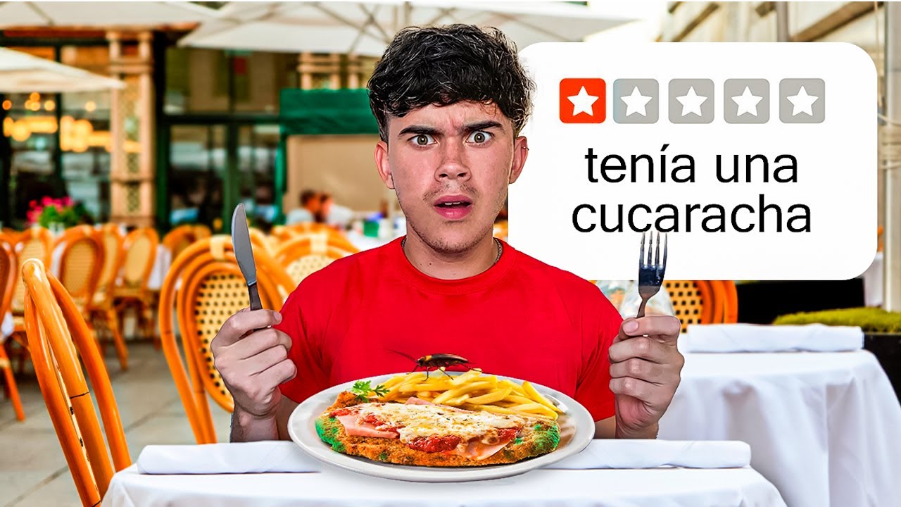 Probé los Restaurantes con Peores Reseñas