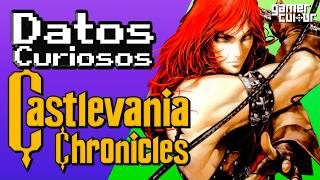 Curiosidades de Castlevania Chronicles / X68000