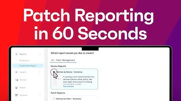 Ivanti Micro-Demo: Patch Reporting in 60 Seconds