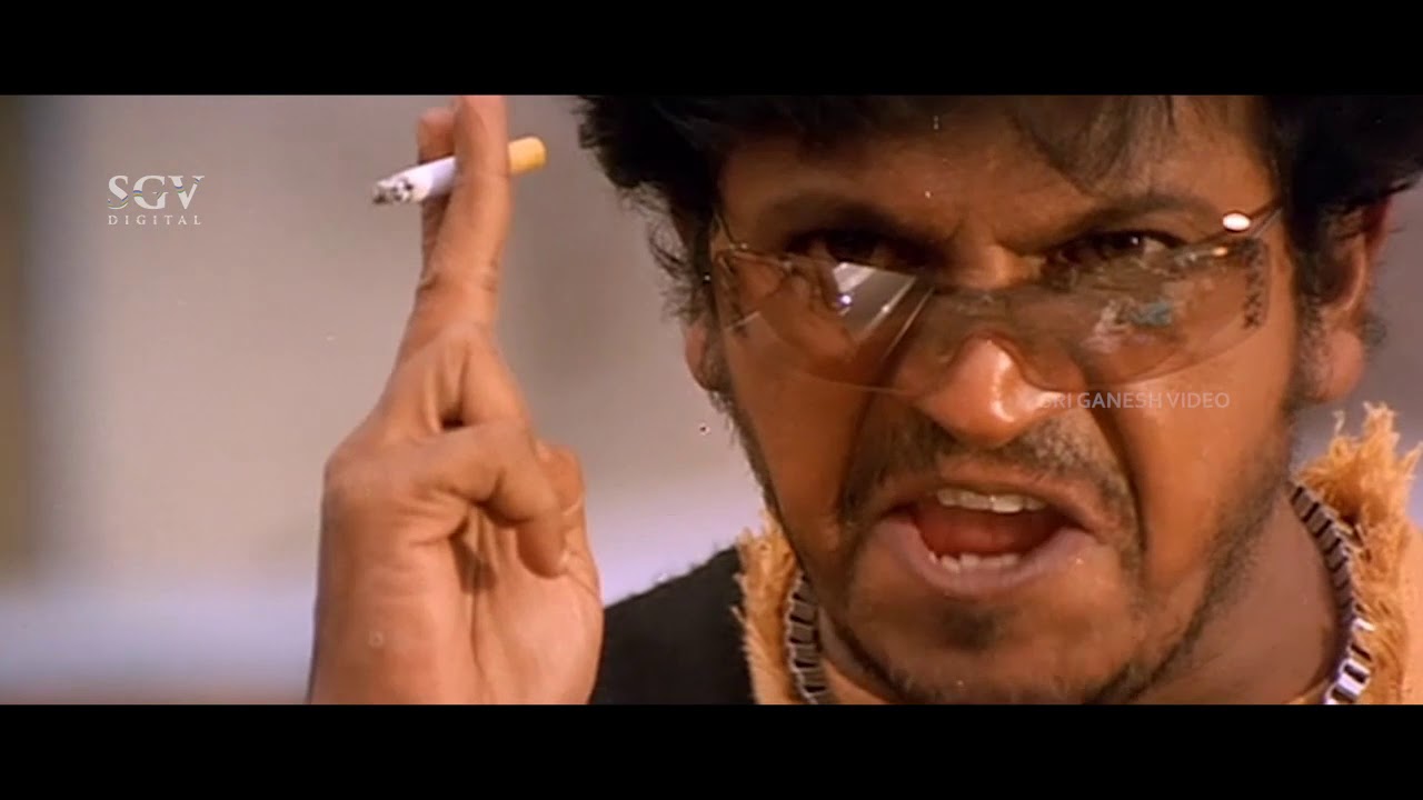 Shivarajkumar Powerful Warns to Don Ashoka Kannada Movie Best Scene