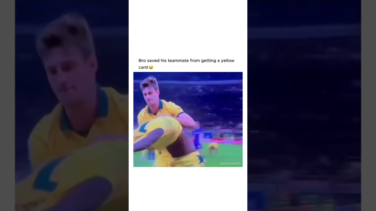 Assista a Bro saved his teammate from getting a yellow card 😂 #trending #foryou #viral no YouTube Assista a Bro saved his teammate from getting a yellow card 😂 #trending #foryou #viral no YouTube