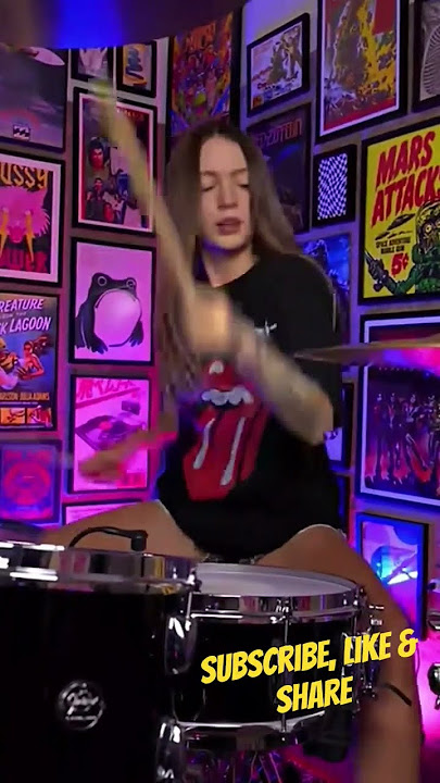 top music #viral #drummer #femaledrummer