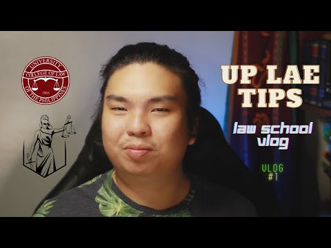 How I Got Into Law School | Vlog No. 1 | UP LAE Tips | Ralson Hernandez