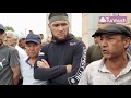 Кызыл-Кыя шаарында адамдар топтолду