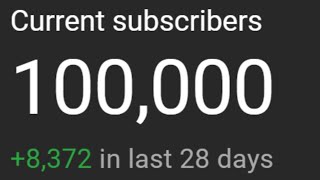 streaming till i hit 100k subs