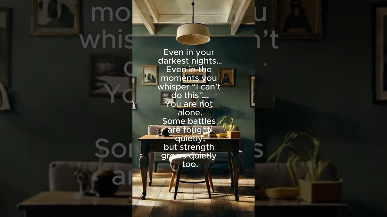 “Broken Doesn’t Mean Alone”  