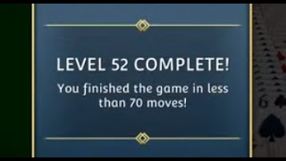 Level 52 RETRO JOURNEY Tripledot Solitaire Journey