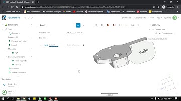 Finite Element Method Analysis of Gripper Base Structural in Robot Arm Using Simscale Simulation