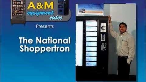 National Shoppertron Vending Machine