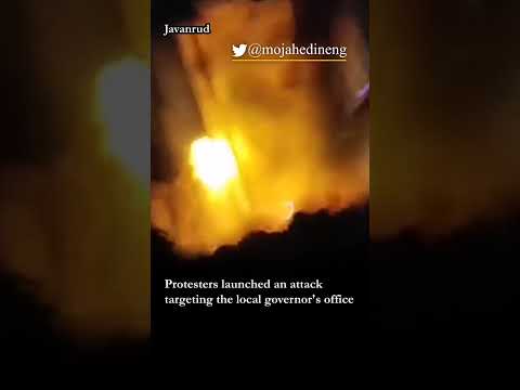 Iran: Anti-regime protests in Javanrud on Fire Festival