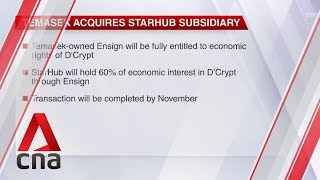 Temasek acquires StarHub subsidiary D'Crypt to boost Ensign's cybersecurity capabilities