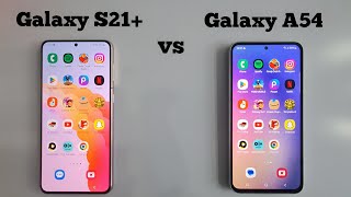 Samsung A54 vs S21 Plus || Speed Test in 2024